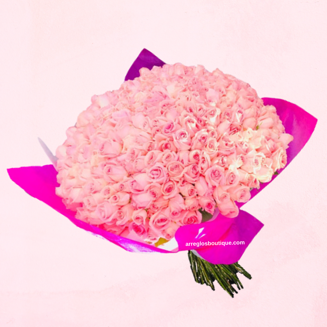 Ramo de 200 rosas - Florería by Mr. Flowers